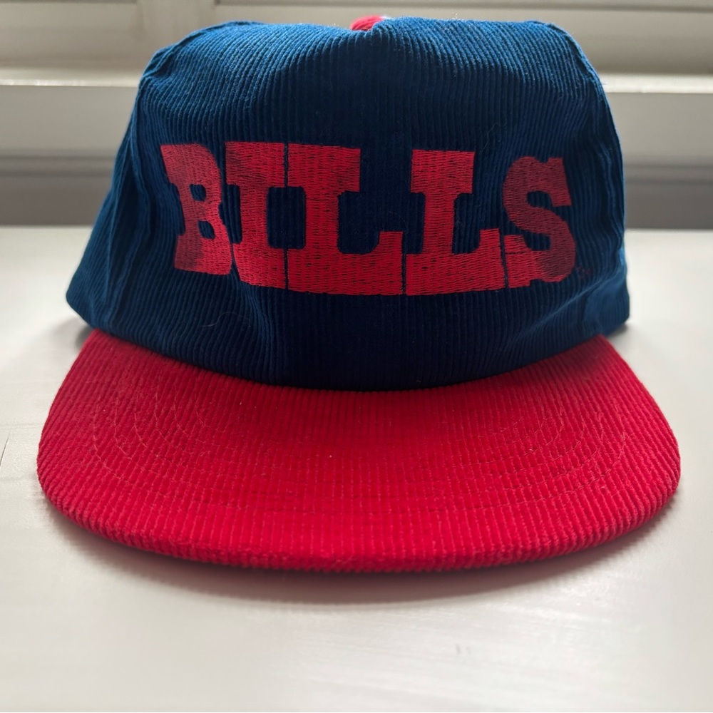 Blue and Red Bills Cap